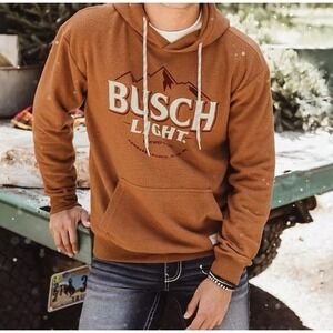 Good Lands Thick Busch Light Hooded Sweatshirt From The Buckle Size XL Quality